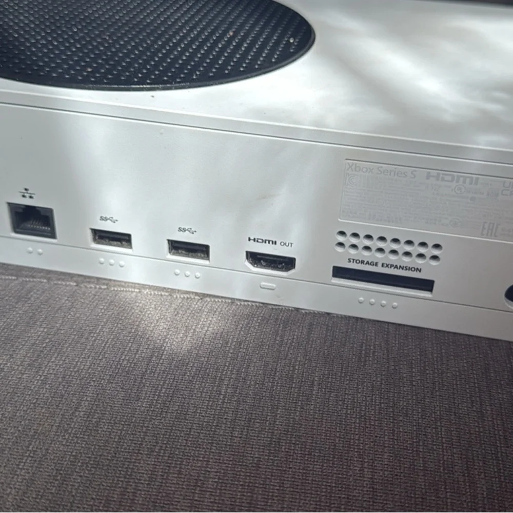 Microsoft Console in White and Black